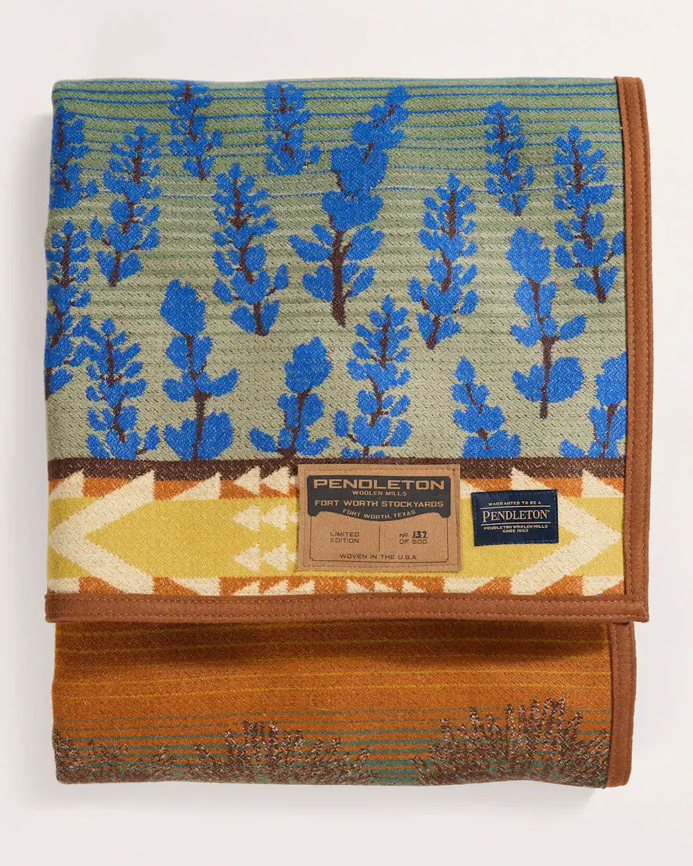 LONGHORN BLUEBELLS THROW