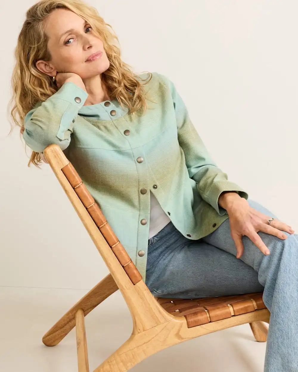 WOMEN'S OMBRE TRAILSIDE WOOL HOODIE