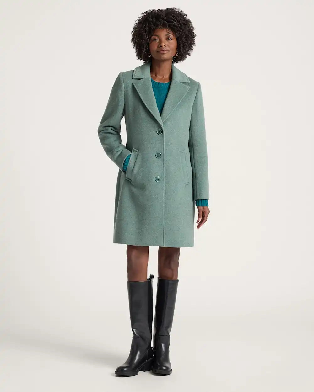 WOMEN'S LOMBARD WALKER WOOL COAT