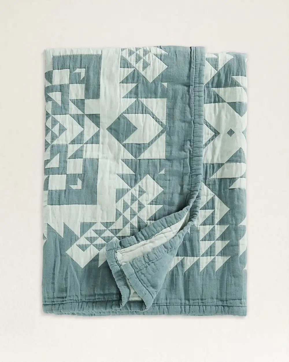 OPAL SPRINGS COTTON MATELASSE COVERLET