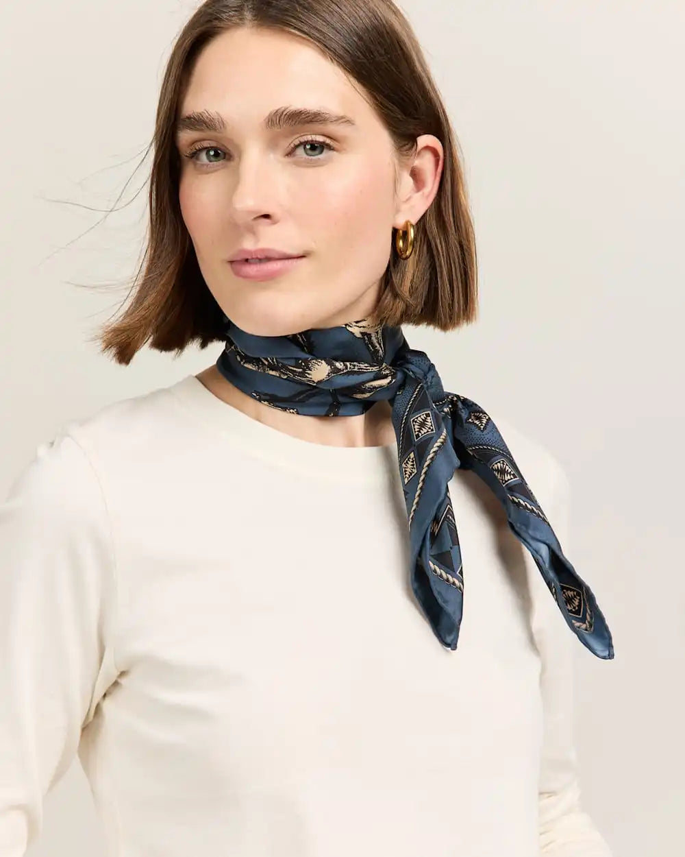 HERD OF HORSES SILK SCARF