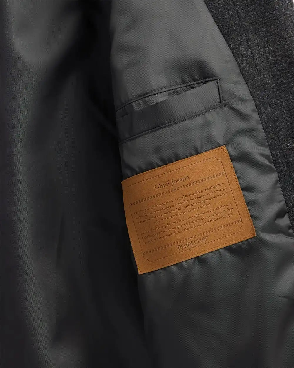 MEN'S BROWNSVILLE SHEARLING COLLAR COAT