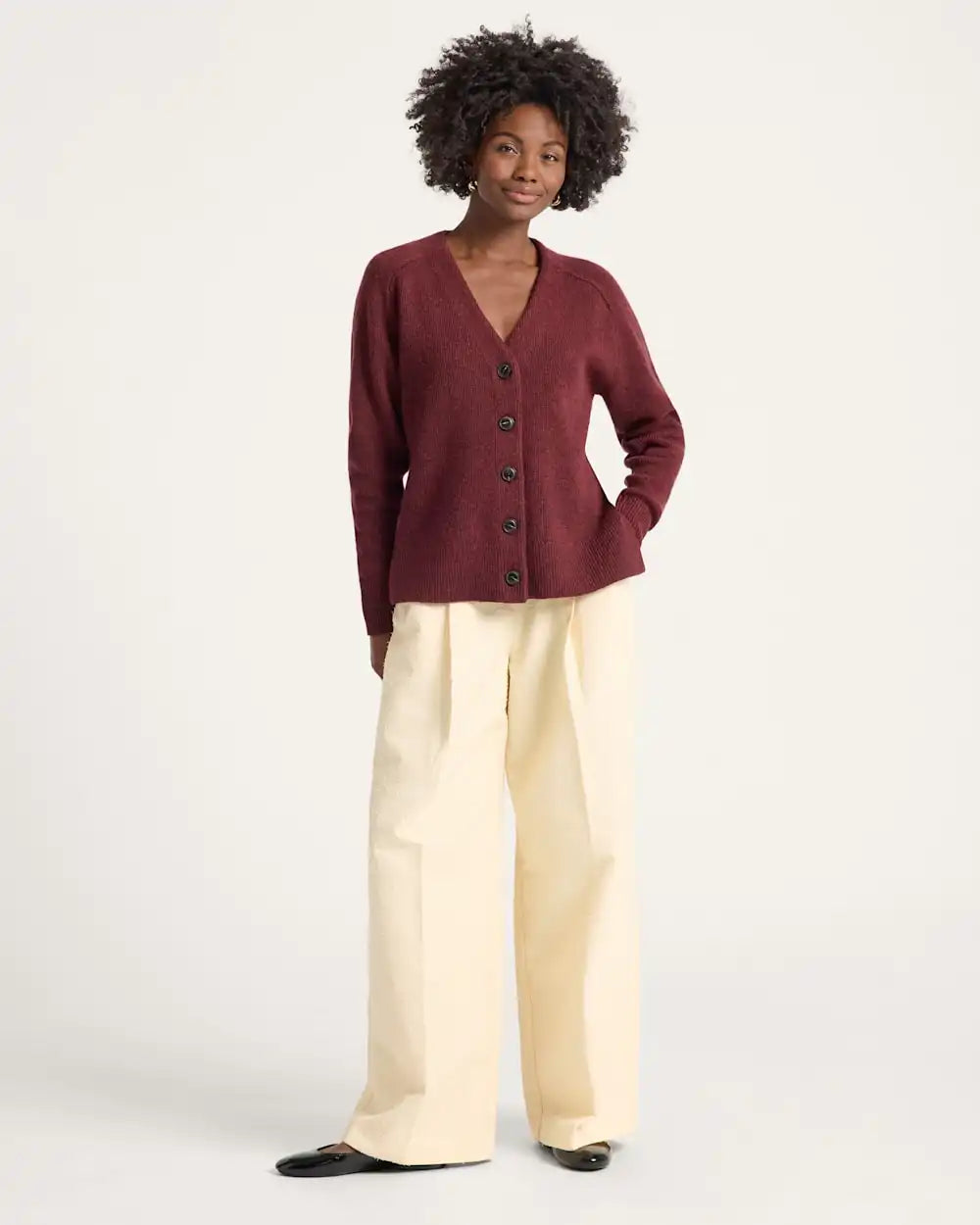 WOMEN'S LAMBSWOOL TUMALO CARDIGAN