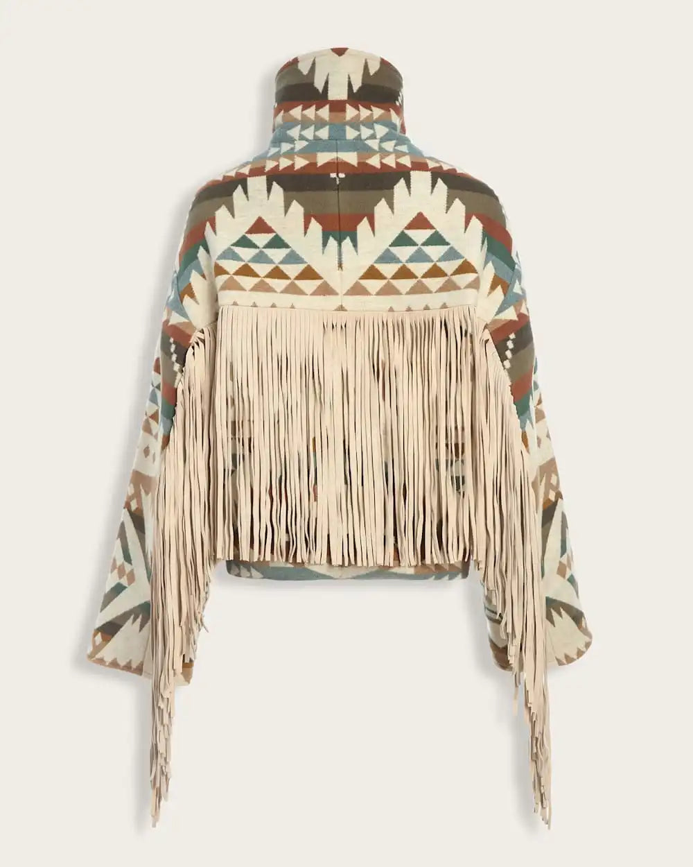 LINDSEY THORNBURG X PENDLETON FRINGED ARCHER JACKET