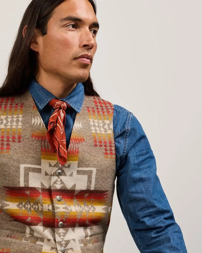MEN'S WESTERN VEST