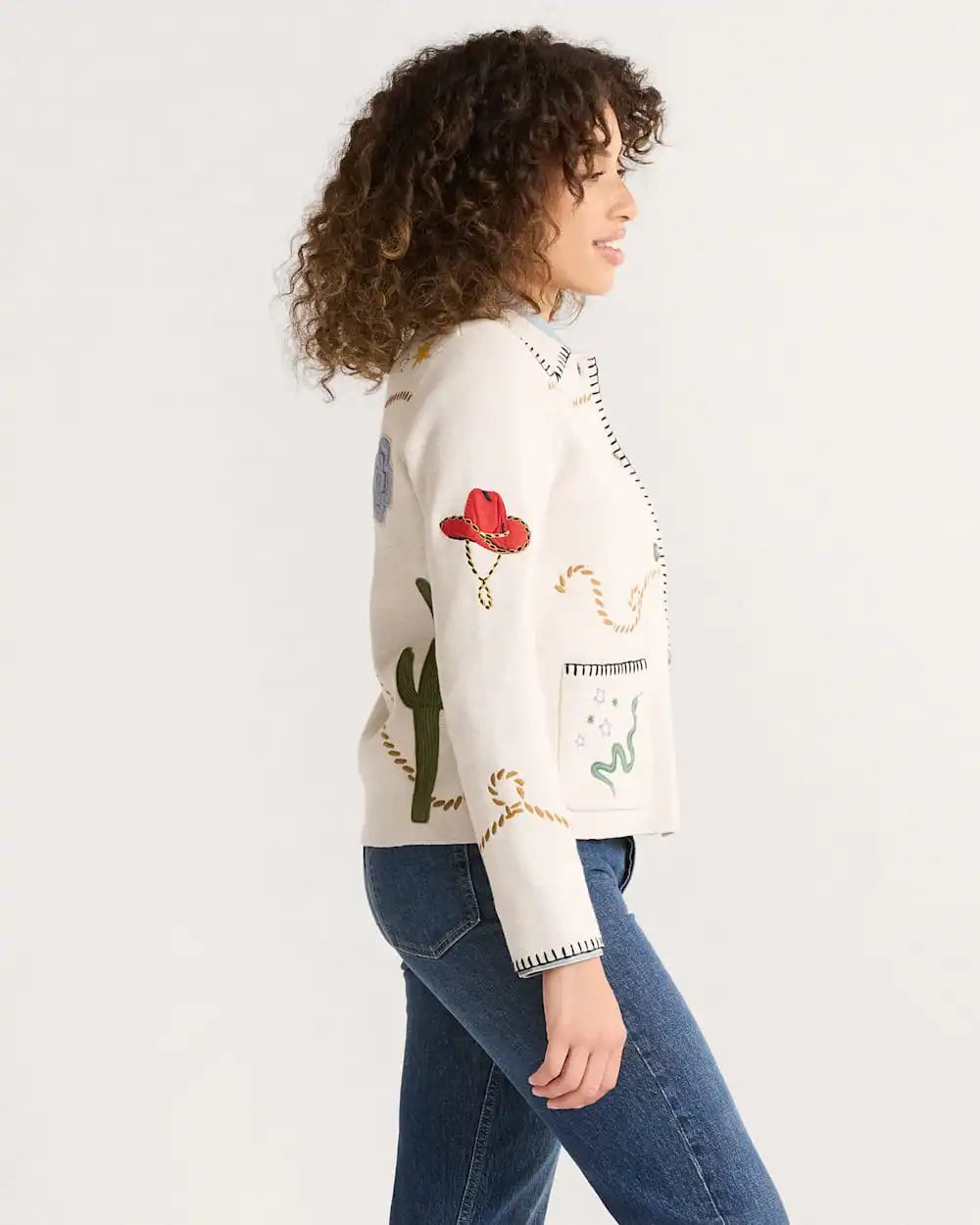 WOMEN'S SOUVENIR CARDIGAN