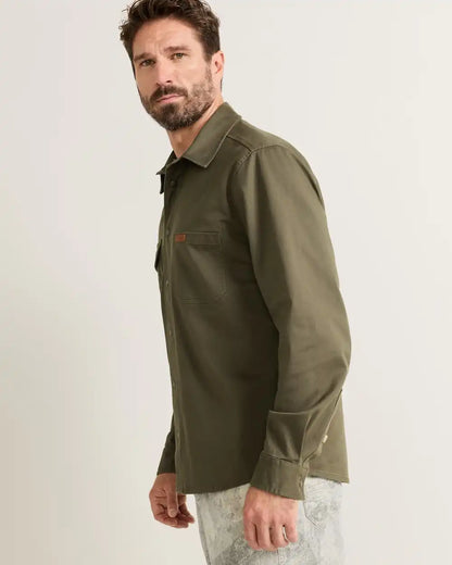 MEN'S TWILL WORK SHIRT