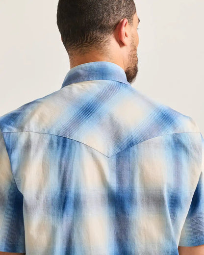 MEN'S SHORT-SLEEVE PLAID FRONTIER SHIRT