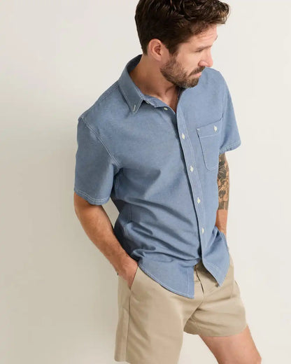 MEN'S SHORT-SLEEVE BAYSIDE SHIRT