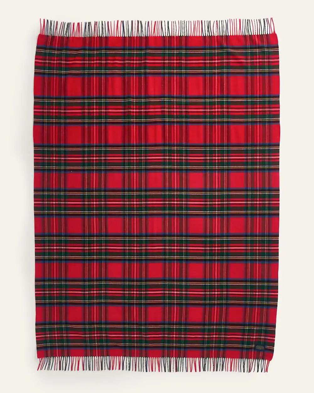 PLAID 5TH AVENUE MERINO THROW