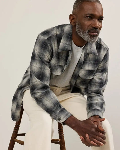 MEN'S PLAID BOARD SHIRT