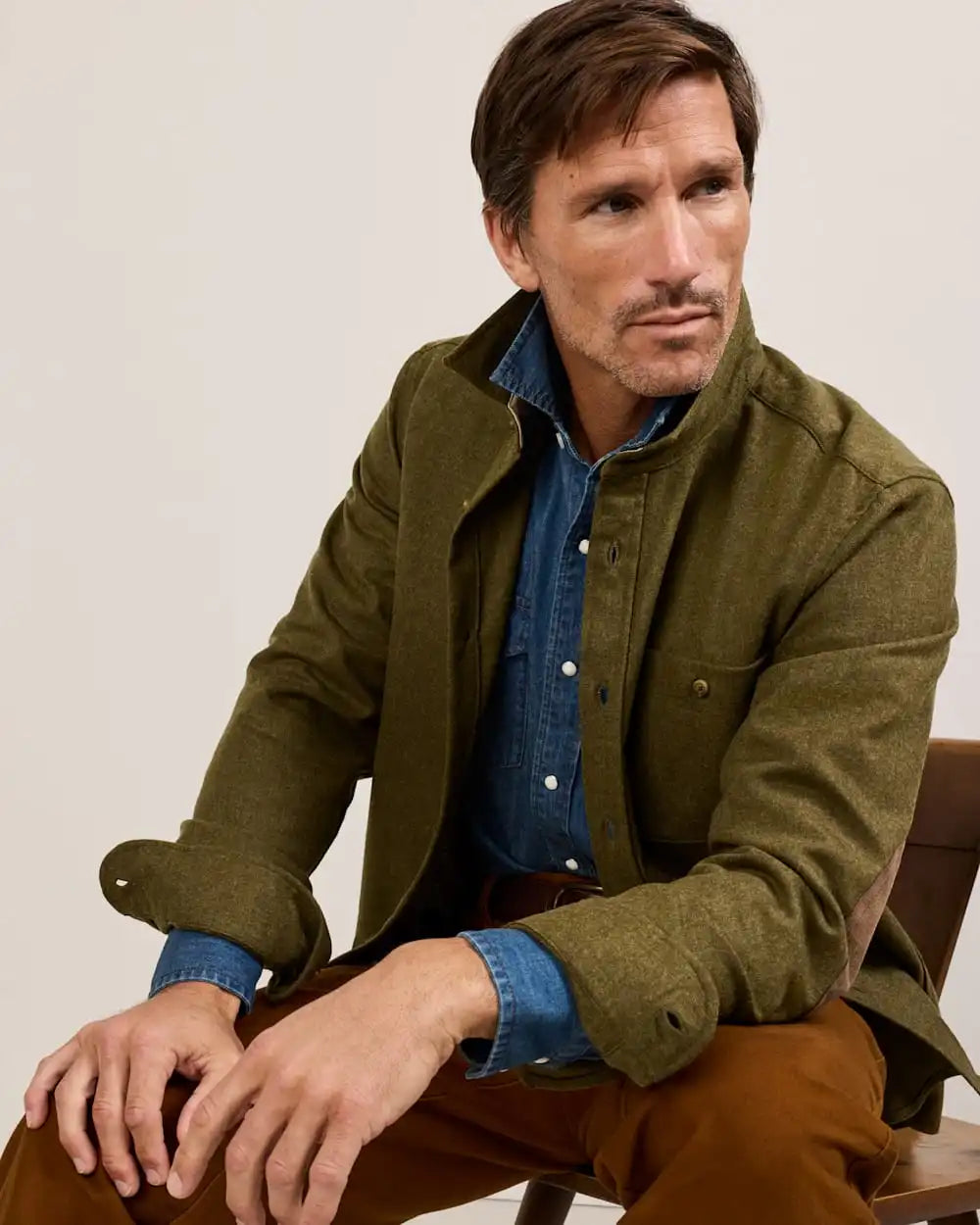 MEN'S ELBOW-PATCH TRAIL SHIRT