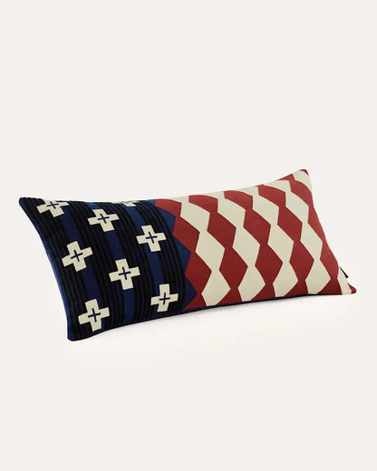 BRAVE STAR EMBROIDERED HUG PILLOW