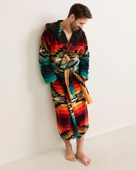 UNISEX COTTON TERRY VELOUR BATHROBE