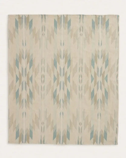 WYETH FALLS/STRIPE ORGANIC COTTON THROW GIFT PACK