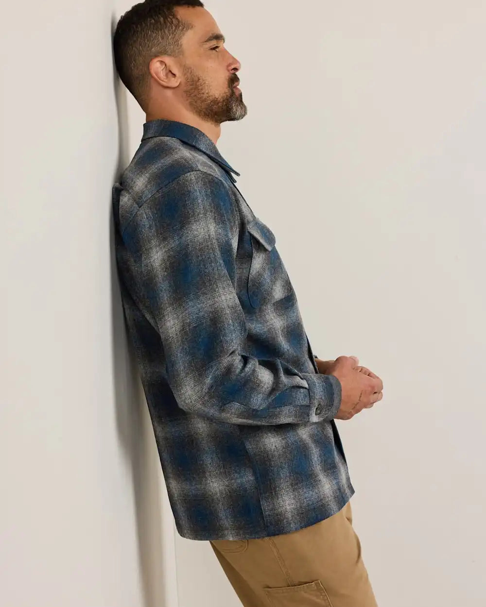 MEN'S PLAID BOARD SHIRT