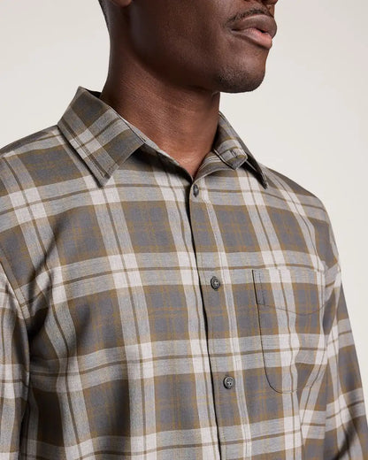 MEN'S MEN'S PLAID MERINO LODGE SHIRT