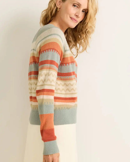 WOMEN'S RAGLAN COTTON SWEATER