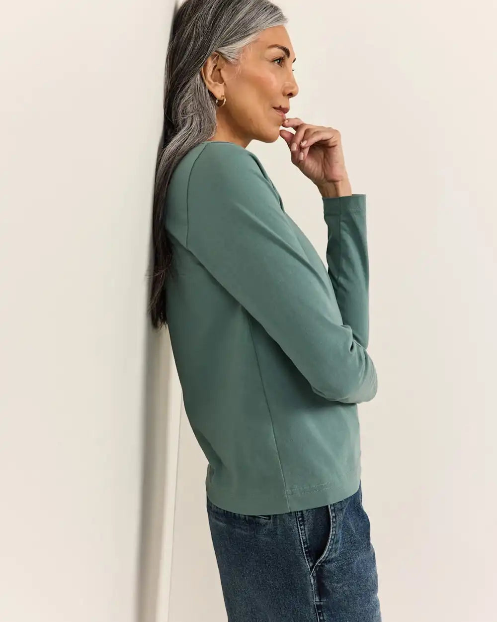 WOMEN'S LONG-SLEEVE DESCHUTES TEE