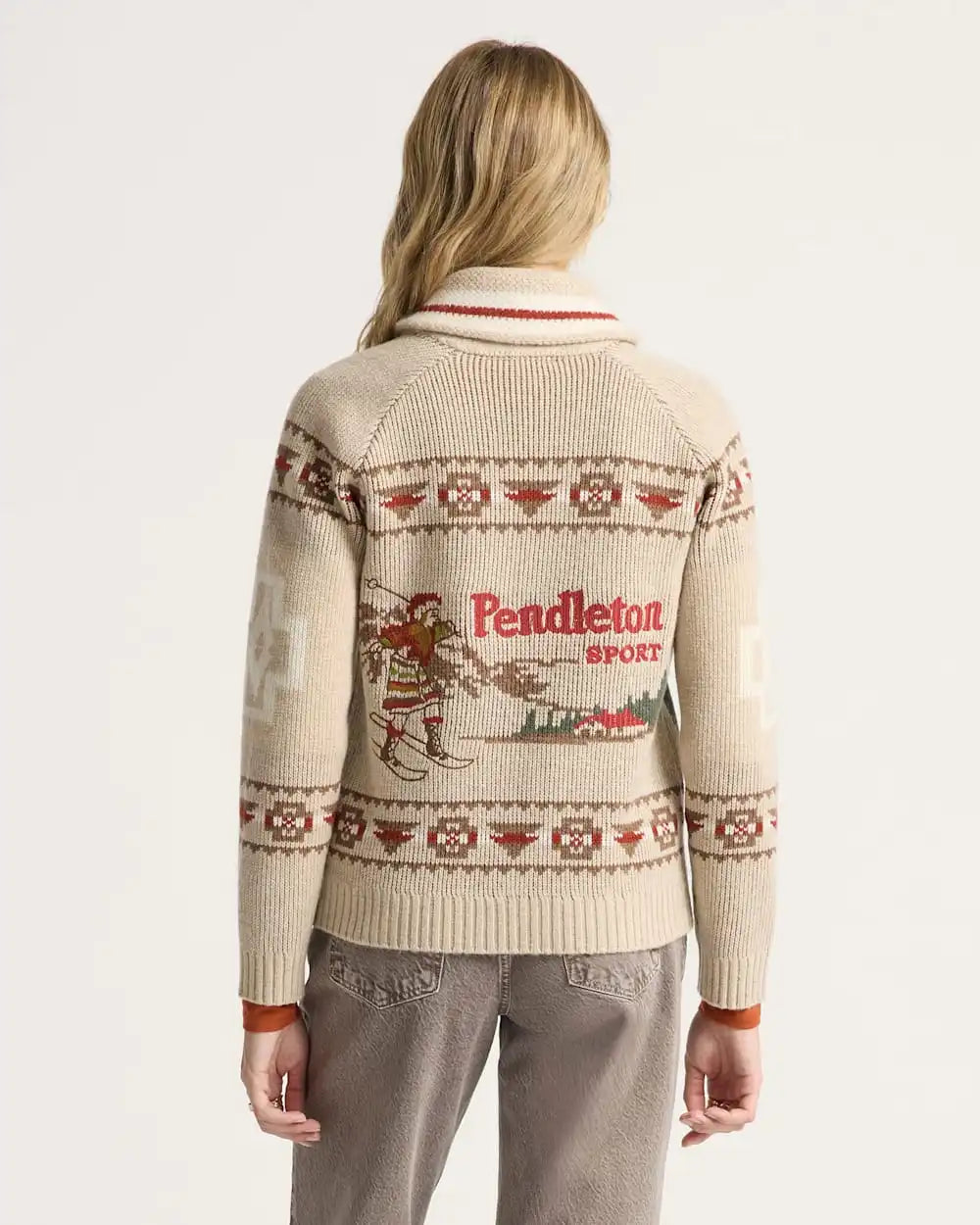 WOMEN'S ALPINE LAMBSWOOL ZIP CARDIGAN
