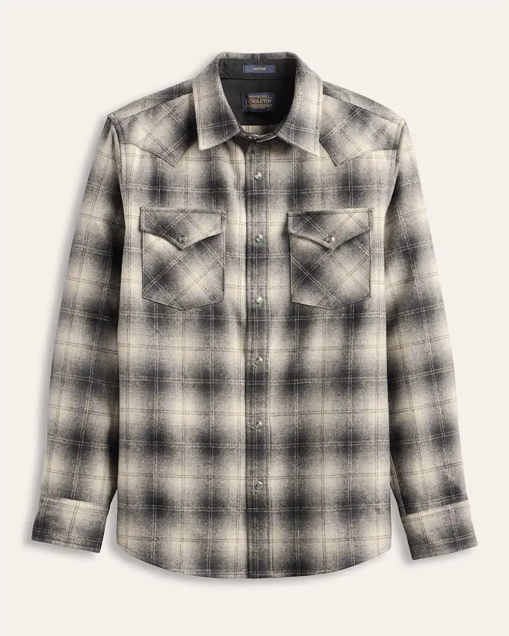 MEN'S PLAID SNAP-FRONT WESTERN CANYON SHIRT