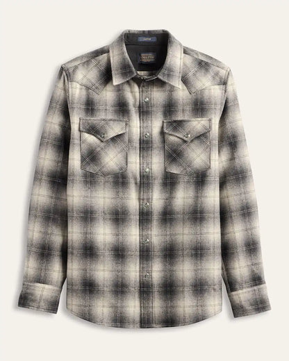 MEN'S PLAID SNAP-FRONT WESTERN CANYON SHIRT