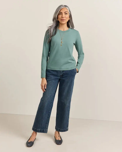 WOMEN'S LONG-SLEEVE DESCHUTES TEE