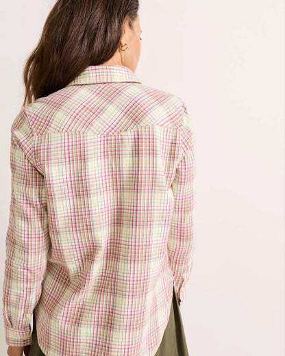 WOMEN'S RILEY PLAID FLANNEL SHIRT