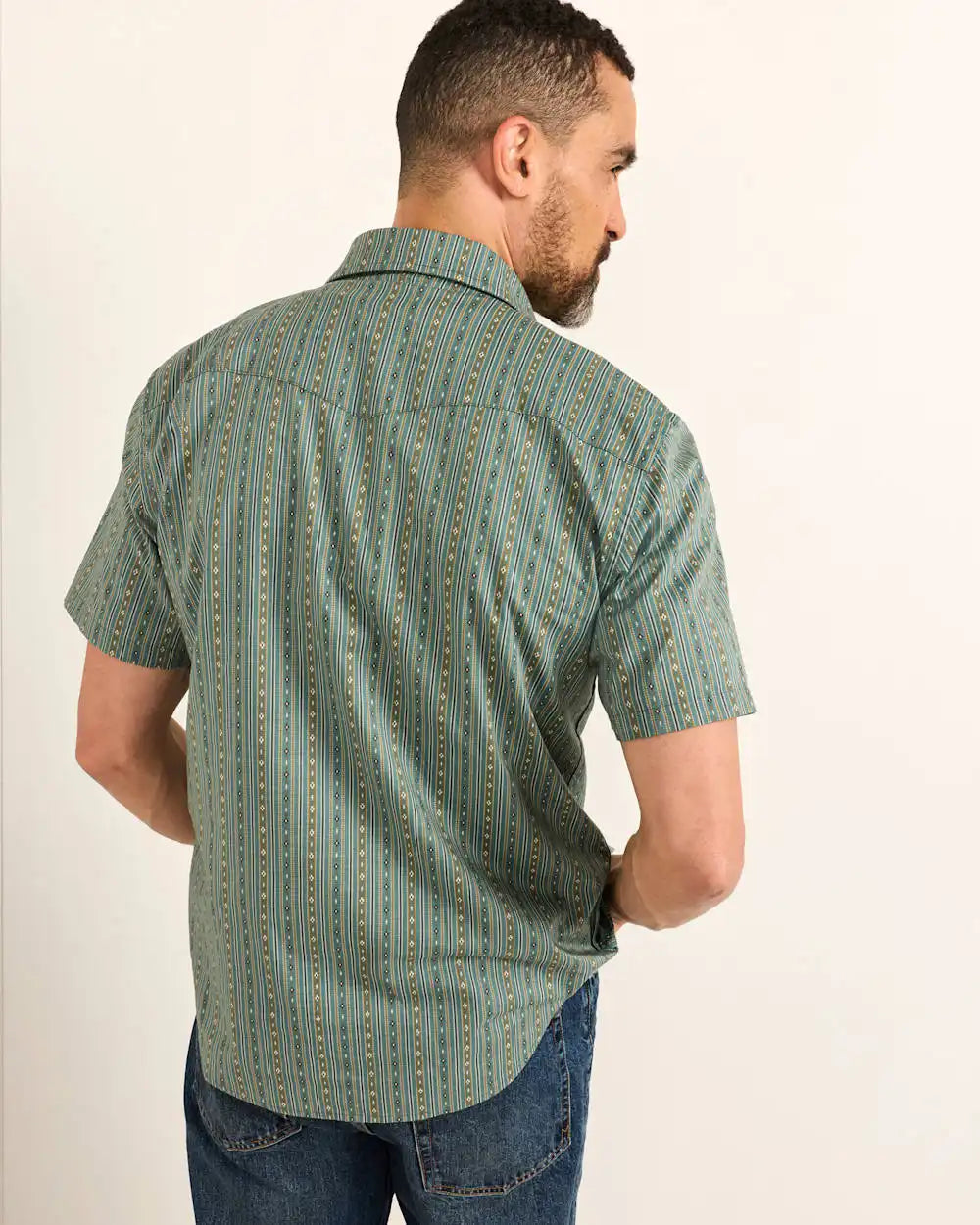 MEN'S SHORT-SLEEVE LARAMIE SNAP-FRONT SHIRT