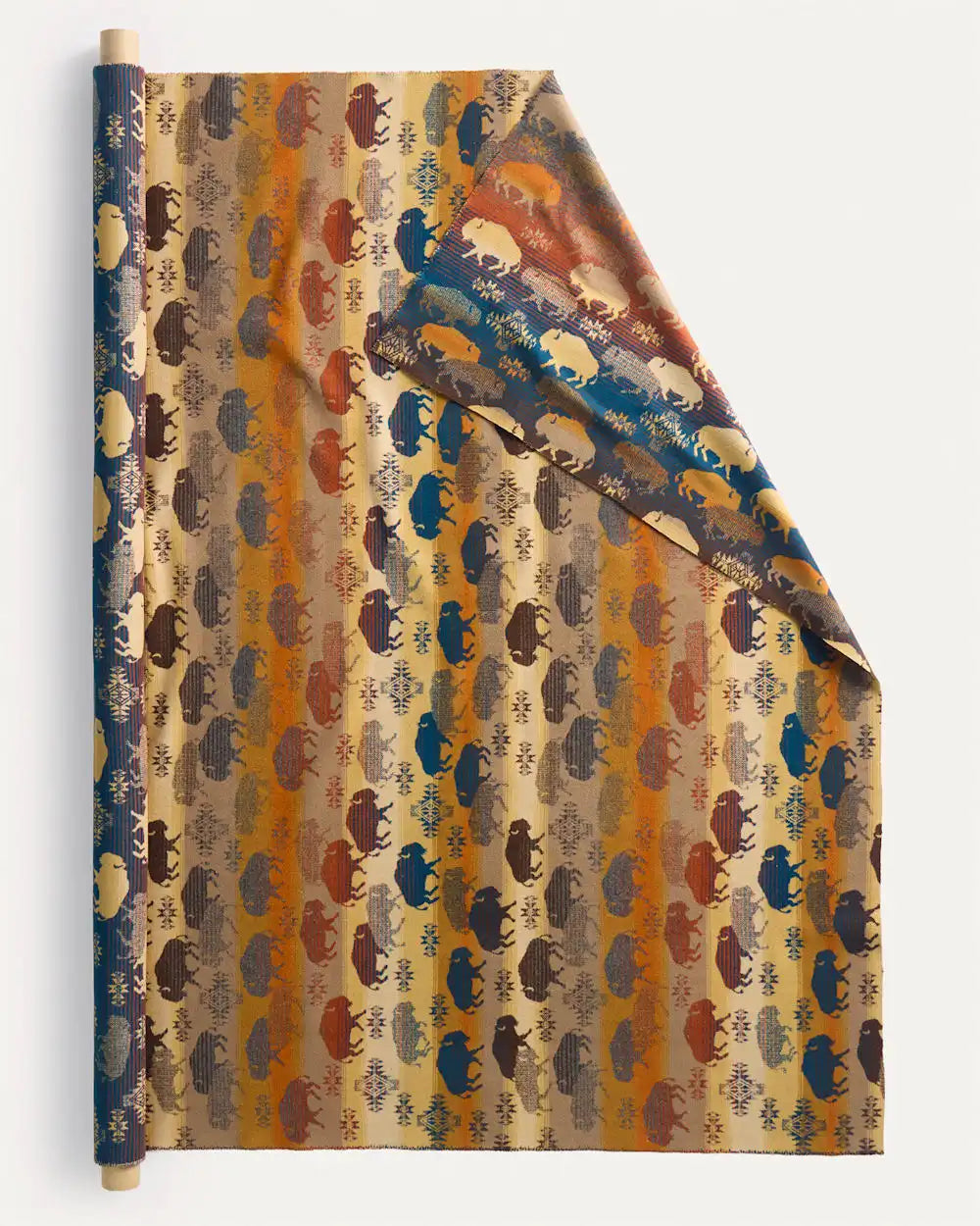 LAND OF THE BUFFALO HEAVYWEIGHT JACQUARD FABRIC
