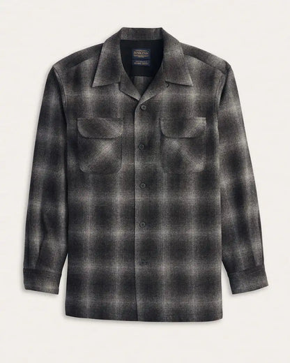 MEN'S PLAID BOARD SHIRT