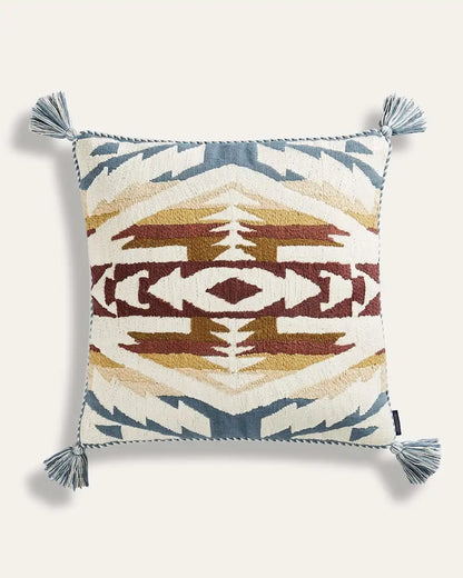 CANYON TRAIL EMBROIDERED SQUARE PILLOW