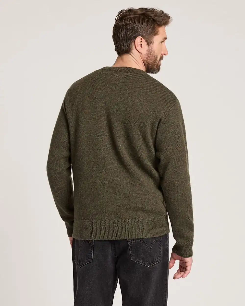 MEN'S SHETLAND COLLECTION SWEATER