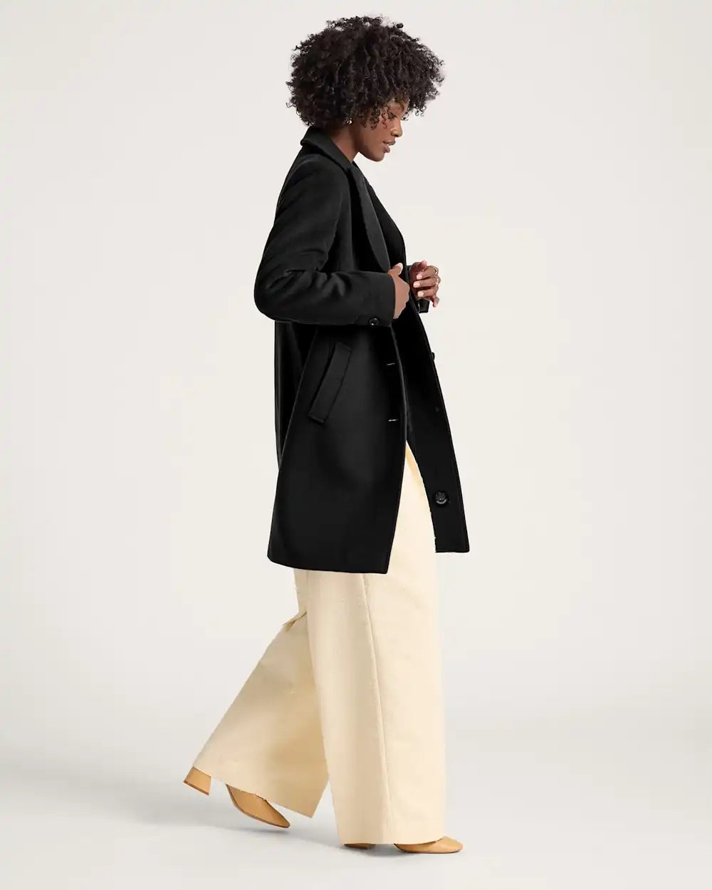 WOMEN'S LOMBARD WALKER WOOL COAT