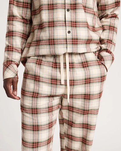 MEN'S PLAID FLANNEL PAJAMA SET