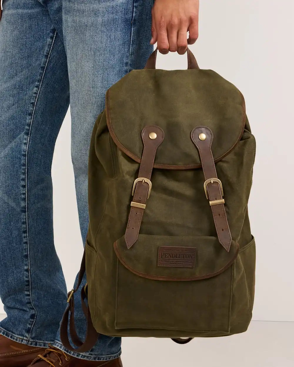 ODYSSEY WAXED CANVAS BACKPACK