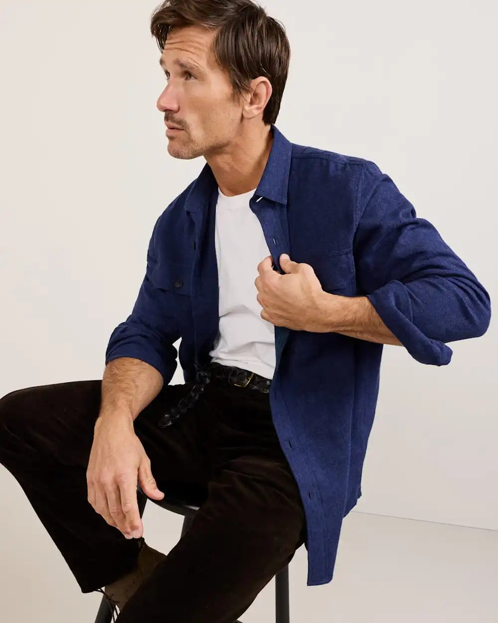 MEN'S BURNSIDE COTTON FLANNEL SHIRT