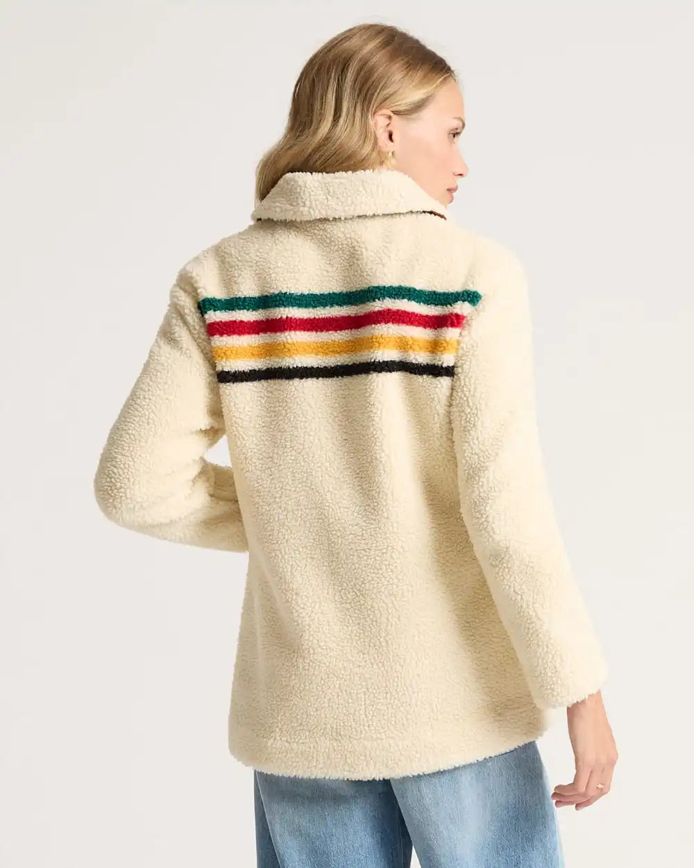 WOMEN'S GLACIER SUNSET SHERPA FLEECE JACKET