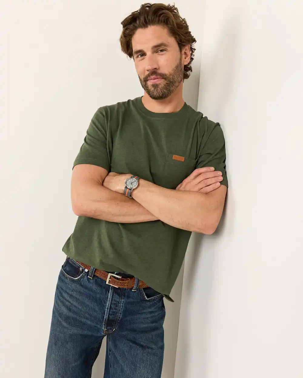 MEN'S SHORT-SLEEVE DESCHUTES POCKET TEE