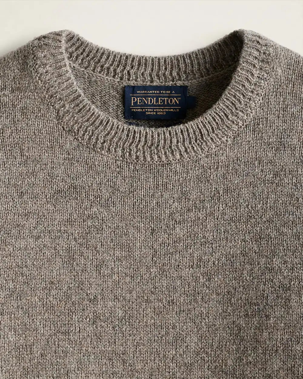 MEN'S SHETLAND COLLECTION SWEATER