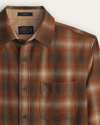 MEN'S PLAID LODGE SHIRT