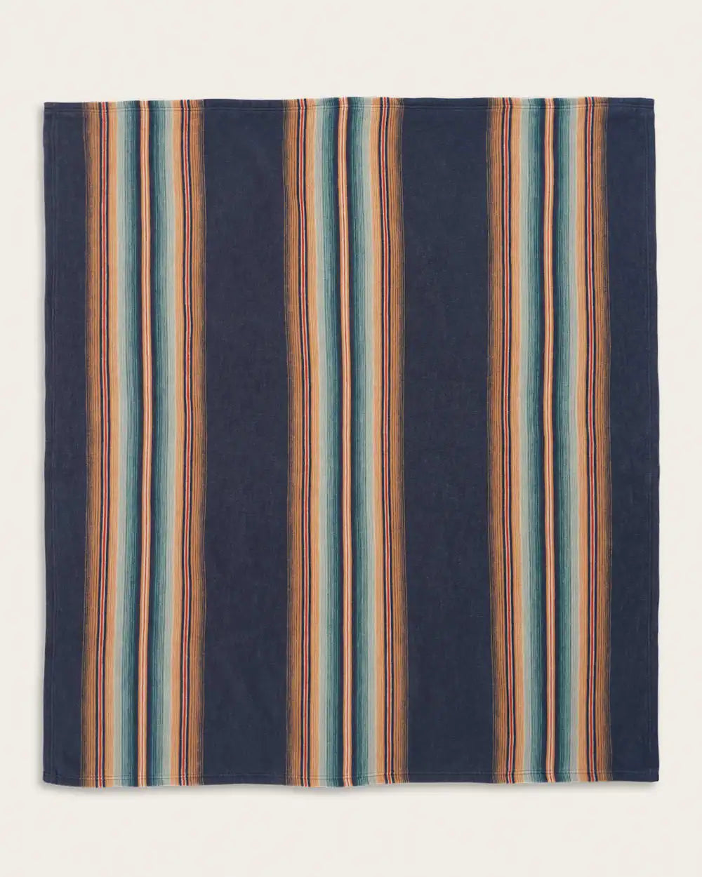 WYETH FALLS/STRIPE ORGANIC COTTON THROW GIFT PACK
