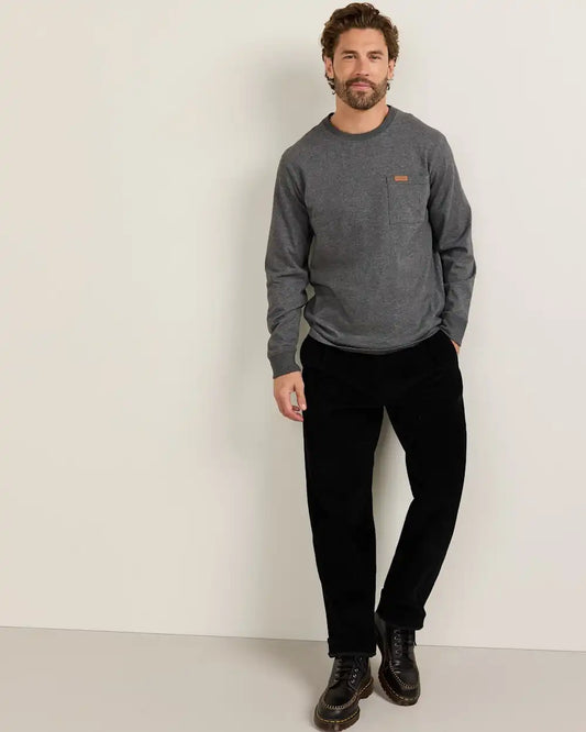 MEN'S LONG-SLEEVE DESCHUTES POCKET TEE