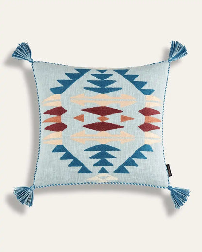 RANCHO ARROYO EMBROIDERED SQUARE PILLOW
