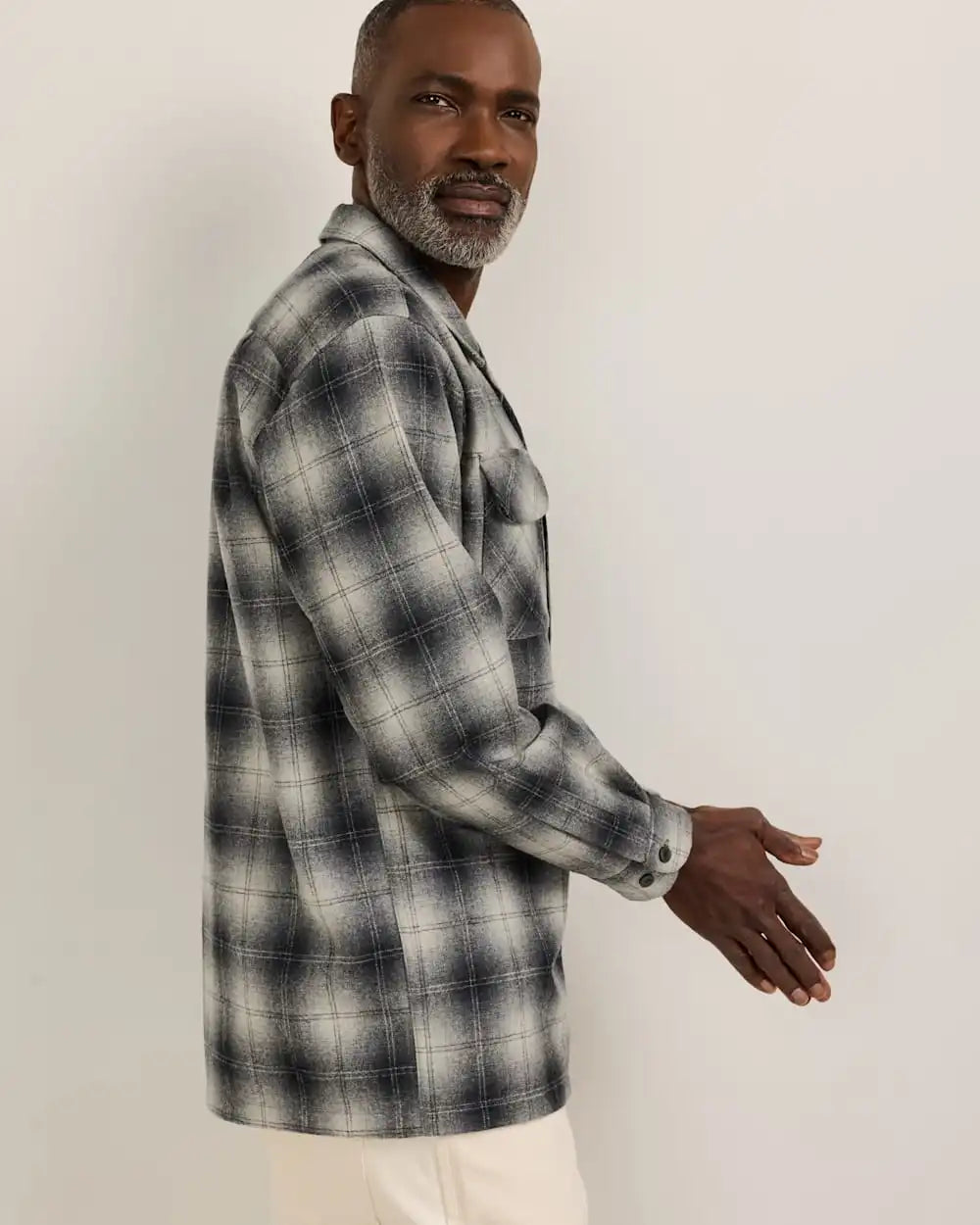 MEN'S PLAID BOARD SHIRT