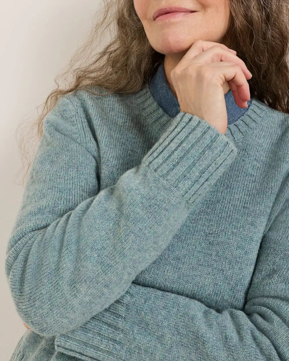 WOMEN'S SHETLAND COLLECTION CREWNECK