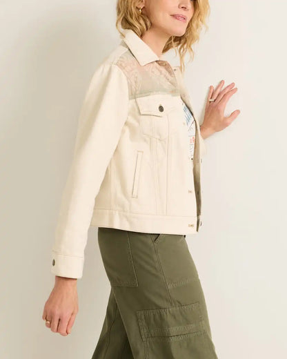 WOMEN'S DENIM TRUCKER JACKET