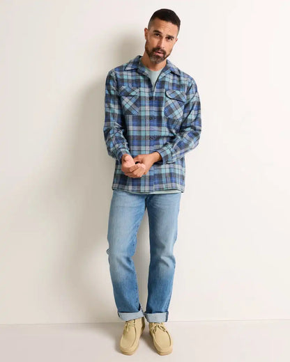 MEN'S PLAID BOARD SHIRT