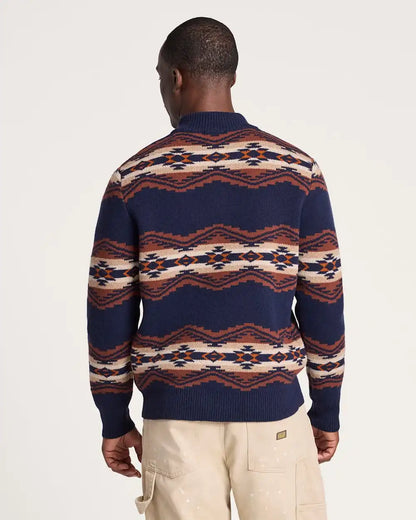 MEN'S TUMALO RIDGE LAMBSWOOL QUARTER-ZIP SWEATER