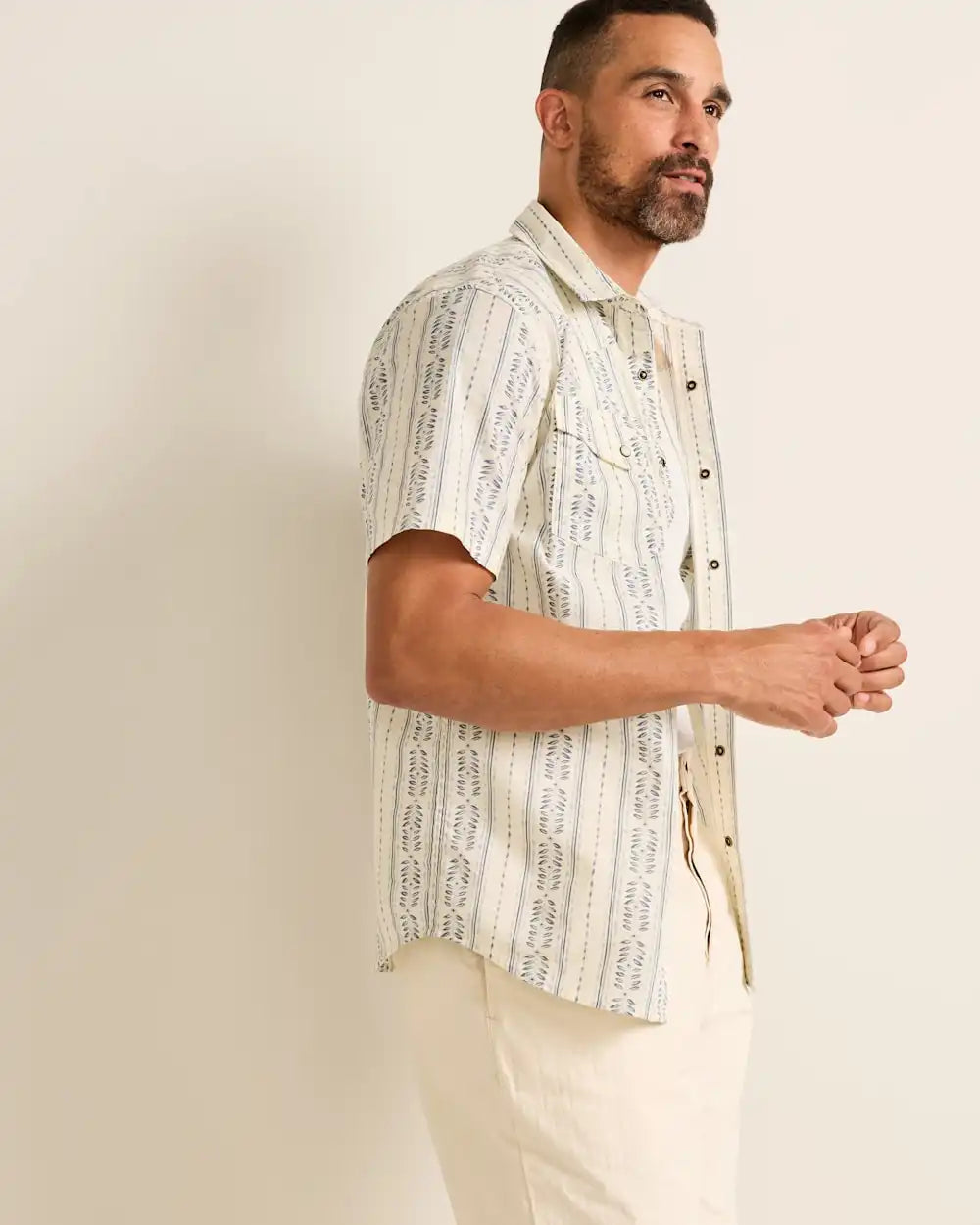 MEN'S SHORT-SLEEVE LARAMIE SNAP-FRONT SHIRT